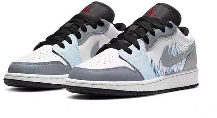 에어 조던 1 로우 '우주 탐험 - 스모크 그레이' (커스텀) 553558-030(Team56-迷雾森林) Lookbook 에어 조던 1 로우 '우주 탐험 - 스모크 그레이' (커스텀) 553558-030(Team56-迷雾森林)