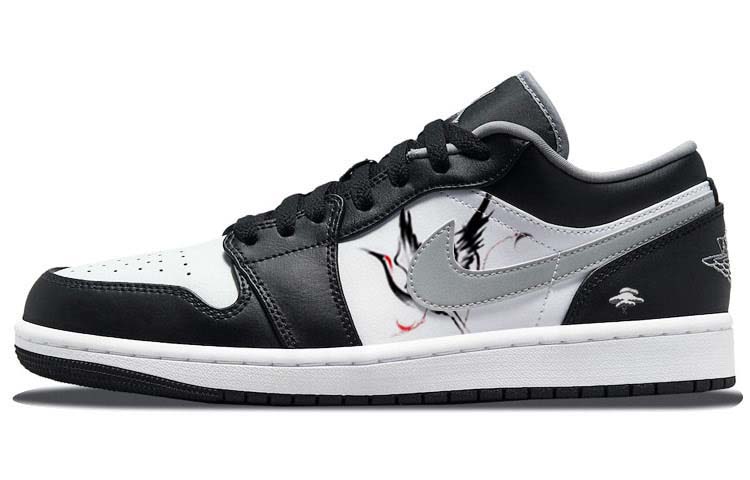 Buy 【定制鞋款】Air Jordan 1 Low '仙鹤松美学' 运动鞋 553558-040-450480