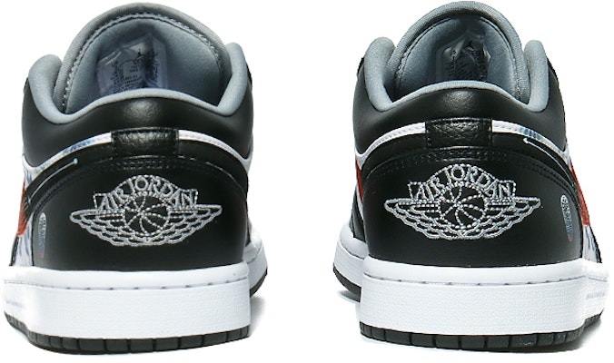 【訂製球鞋】Jordan Air Jordan 1 Low 網路實境青花磚 東方奇幻 耐磨 低筒 復古籃球鞋 男女款 黑白 Purchase 【訂製球鞋】Jordan Air Jordan 1 Low 網路實境青花磚 東方奇幻 耐磨 低筒 復古籃球鞋 男女款 黑白