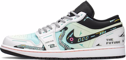 에어 조던 1 로우 '사이버펑크 3.0 픽셀 솜사탕 청록' (커스텀) 553558-062(TeamA-AJ赛博薄荷糖S-BOX) Buy 에어 조던 1 로우 '사이버펑크 3.0 픽셀 솜사탕 청록' (커스텀) 553558-062(TeamA-AJ赛博薄荷糖S-BOX)