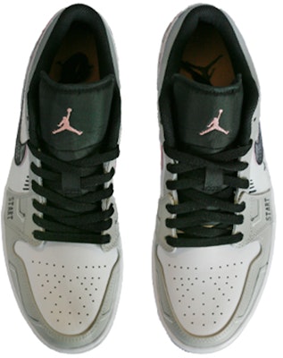 커스텀 에어 조던 1 로우 '사이버펑크 픽셀' 553558-062(Team7-男款黑白像素黑白灰) Shop 커스텀 에어 조던 1 로우 '사이버펑크 픽셀' 553558-062(Team7-男款黑白像素黑白灰)