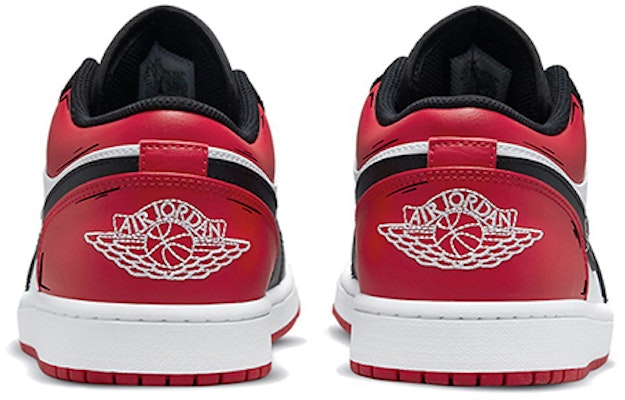 【訂製球鞋】Air Jordan 1 Low "Bred Toe" 達芬奇訂製 聖誕夜 二次元 塗鴉 糖果 情侶 黑紅腳趾 低幫籃球鞋 男女同款 黑紅 Shop 【訂製球鞋】Air Jordan 1 Low "Bred Toe" 達芬奇訂製 聖誕夜 二次元 塗鴉 糖果 情侶 黑紅腳趾 低幫籃球鞋 男女同款 黑紅