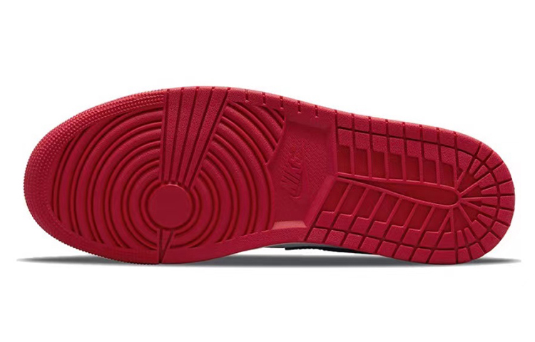 Purchase 【訂製球鞋】Air Jordan 1 Low "Bred Toe" 達芬奇訂製 聖誕夜 二次元 塗鴉 糖果 情侶 黑紅腳趾 低幫籃球鞋 男女同款 黑紅