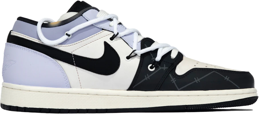 カスタム エアジョーダン1 Low "ダ・ヴィンチ" DQ8422-001(TeamM-男款PAMANS-BOX) Lookbook カスタム エアジョーダン1 Low "ダ・ヴィンチ" DQ8422-001(TeamM-男款PAMANS-BOX)