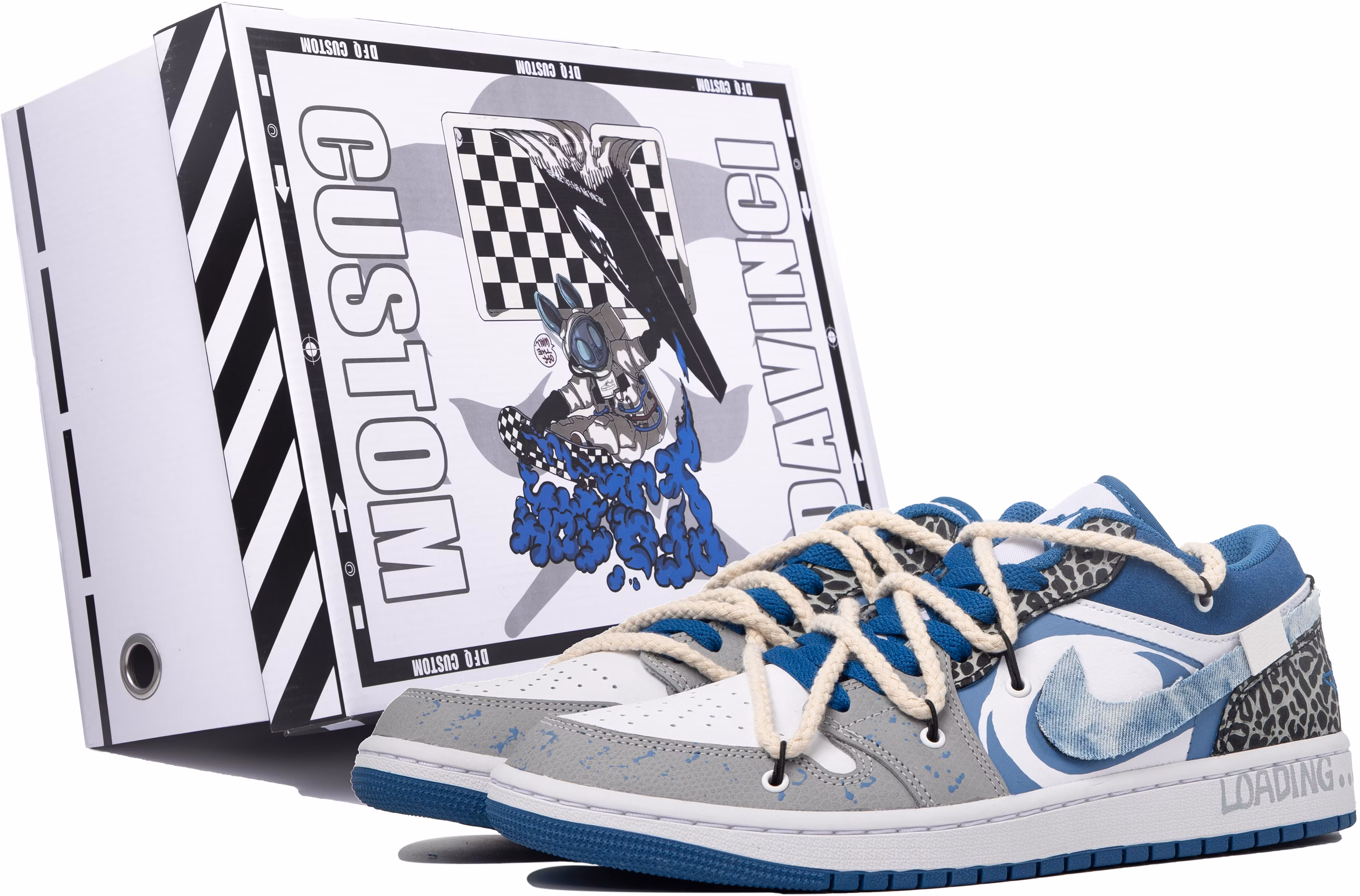 custom-shoes-air-jordan-1-low-da-vinci-denim-blue-black