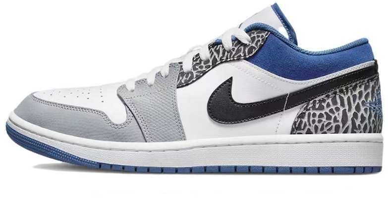 커스텀 에어 조던 1 로우 '다빈치 데님 블루 블랙' DM1199-140(TeamM-男款青韫S-BOX) Sizing 커스텀 에어 조던 1 로우 '다빈치 데님 블루 블랙' DM1199-140(TeamM-男款青韫S-BOX)