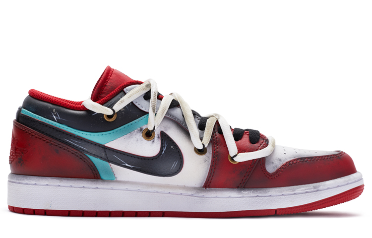 Order Zapatillas Air Jordan 1 Low "Death Proof" 553558-163(TeamR-死亡证据男红黑S-BOX)