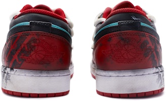 【訂製球鞋】Jordan Air Jordan 1 low 死亡證據 特殊鞋盒 手繪噴繪做舊 低幫 復古籃球鞋 男款 白紅黑 Purchase 【訂製球鞋】Jordan Air Jordan 1 low 死亡證據 特殊鞋盒 手繪噴繪做舊 低幫 復古籃球鞋 男款 白紅黑