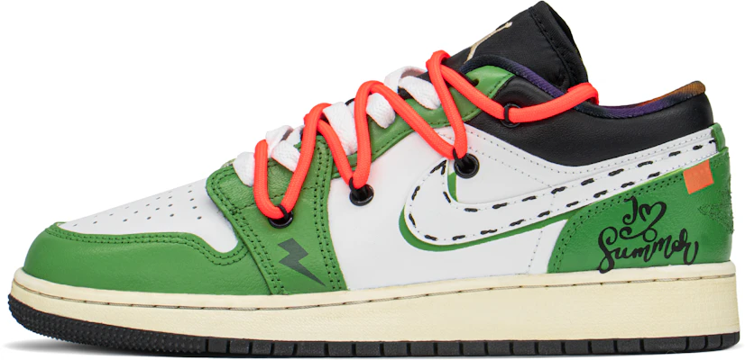 【定制鞋款】Air Jordan 1 Low "解构绿白" DQ8421-001(TeamA-AJ绿野) Buy 【定制鞋款】Air Jordan 1 Low "解构绿白" DQ8421-001(TeamA-AJ绿野)