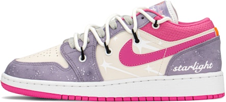 【定製球鞋】 Jordan Air Jordan 1 Low FZBB 禮盒 解構 星空愛情 復古籃球鞋 GS 米灰藍 Order 【定製球鞋】 Jordan Air Jordan 1 Low FZBB 禮盒 解構 星空愛情 復古籃球鞋 GS 米灰藍