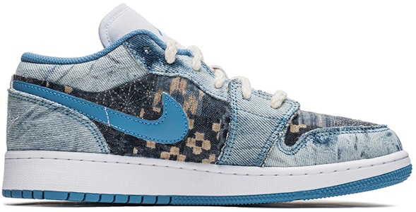 커스텀 에어 조던 1 로우 '데님 패치워크' DM8947-100(TeamB-女款五角星蓝B-BOX) Order 커스텀 에어 조던 1 로우 '데님 패치워크' DM8947-100(TeamB-女款五角星蓝B-BOX)