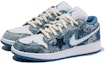 Lookbook 【訂製球鞋】Jordan Air Jordan 1 Low 野鶴製造 丹寧 牛仔貼布 五角星 低筒 復古籃球鞋 GS 白色