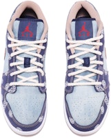 【定制款球鞋】Air Jordan 1 Low '水洗褪色丹宁' DM4692-400(TeamTen-女款牛仔腰果花) Shop 【定制款球鞋】Air Jordan 1 Low '水洗褪色丹宁' DM4692-400(TeamTen-女款牛仔腰果花)