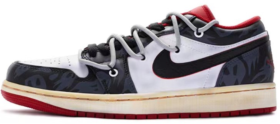 커스텀 에어 조던 1 로우 '절망' (검/흰/빨) 553558-163(Teamr-男款绝望情绪黑白红) Buy 커스텀 에어 조던 1 로우 '절망' (검/흰/빨) 553558-163(Teamr-男款绝望情绪黑白红)