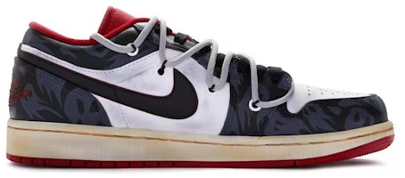 커스텀 에어 조던 1 로우 '절망' (검/흰/빨) 553558-163(Teamr-男款绝望情绪黑白红) Order 커스텀 에어 조던 1 로우 '절망' (검/흰/빨) 553558-163(Teamr-男款绝望情绪黑白红)