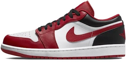 커스텀 에어 조던 1 로우 '절망' (검/흰/빨) 553558-163(Teamr-男款绝望情绪黑白红) Details for 커스텀 에어 조던 1 로우 '절망' (검/흰/빨) 553558-163(Teamr-男款绝望情绪黑白红)