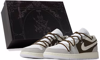 【定制鞋款】Air Jordan 1 Low '仿旧混凝土拿铁' FB9139-002(Team拾柒-女款水泥拿铁球鞋低帮) Buy 【定制鞋款】Air Jordan 1 Low '仿旧混凝土拿铁' FB9139-002(Team拾柒-女款水泥拿铁球鞋低帮)