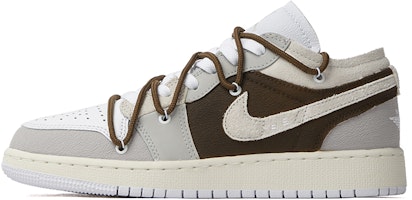 【定制鞋款】Air Jordan 1 Low '仿旧混凝土拿铁' FB9139-002(Team拾柒-女款水泥拿铁球鞋低帮) Order 【定制鞋款】Air Jordan 1 Low '仿旧混凝土拿铁' FB9139-002(Team拾柒-女款水泥拿铁球鞋低帮)