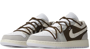 【定制鞋款】Air Jordan 1 Low '仿旧混凝土拿铁' FB9139-002(Team拾柒-女款水泥拿铁球鞋低帮) Shop 【定制鞋款】Air Jordan 1 Low '仿旧混凝土拿铁' FB9139-002(Team拾柒-女款水泥拿铁球鞋低帮)