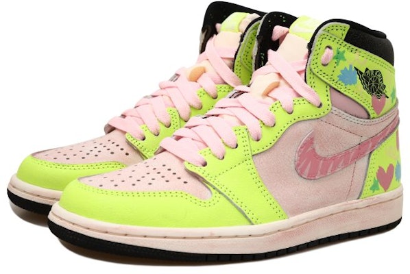 Zapatillas Air Jordan 1 Low 'Corazón Graffiti Dopamina' 555088-702(Team拾玖-荧光绿涂鸦S-BOX) Shop Zapatillas Air Jordan 1 Low 'Corazón Graffiti Dopamina' 555088-702(Team拾玖-荧光绿涂鸦S-BOX)