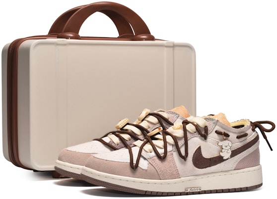 Jordan 1 Low Personalizadas "Dopamina" DN1635-200(TeamE-男款复古奶咖紫白棕BOX) Buy Jordan 1 Low Personalizadas "Dopamina" DN1635-200(TeamE-男款复古奶咖紫白棕BOX)