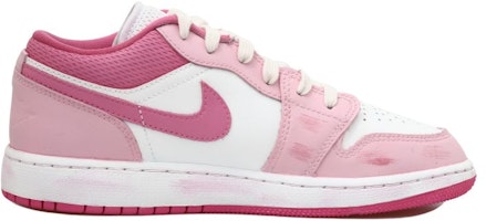 【客製化球鞋】 Jordan Air Jordan 1 OKHR 多巴胺 桃子 可愛 PINK 低筒 復古籃球鞋 GS 白粉 Order 【客製化球鞋】 Jordan Air Jordan 1 OKHR 多巴胺 桃子 可愛 PINK 低筒 復古籃球鞋 GS 白粉