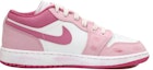 Order 【客製化球鞋】 Jordan Air Jordan 1 OKHR 多巴胺 桃子 可愛 PINK 低筒 復古籃球鞋 GS 白粉