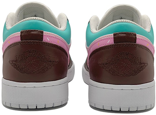 커스텀 에어 조던 1 로우 '도넛' (초록/핑크/브라운) 553560-130(TeamD-美食主题女款甜甜圈绿粉棕) Shop 커스텀 에어 조던 1 로우 '도넛' (초록/핑크/브라운) 553560-130(TeamD-美食主题女款甜甜圈绿粉棕)