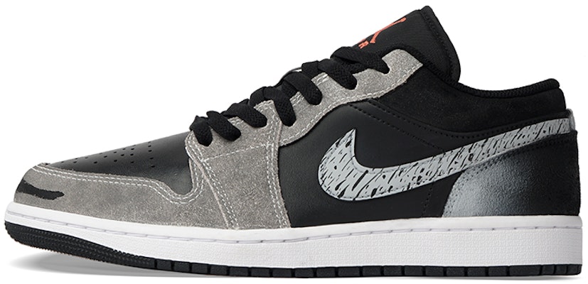 에어 조던 1 로우 '용문화 먹 그라데이션' (Air Jordan 1 Low 'Dragon Ink Gradient') DX4334-008(Team拾柒-男款低帮括号球鞋灰黑) Order 에어 조던 1 로우 '용문화 먹 그라데이션' (Air Jordan 1 Low 'Dragon Ink Gradient') DX4334-008(Team拾柒-男款低帮括号球鞋灰黑)