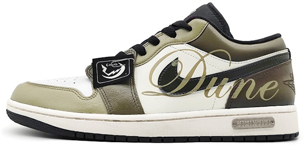 カスタムAJ1 ロー "デューン/ディープブラウン" DQ8422-001(Team16-男款沙丘英伦风2.0) Buy カスタムAJ1 ロー "デューン/ディープブラウン" DQ8422-001(Team16-男款沙丘英伦风2.0)
