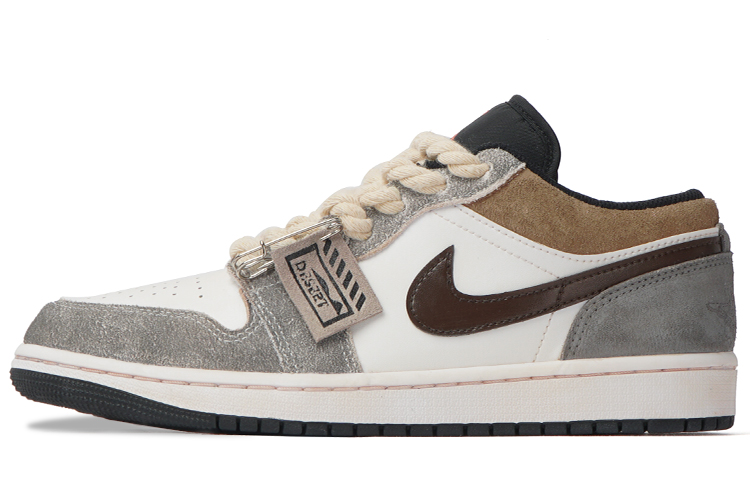 [Custom Shoes] Jordan 1 Low 'Earth Desert'