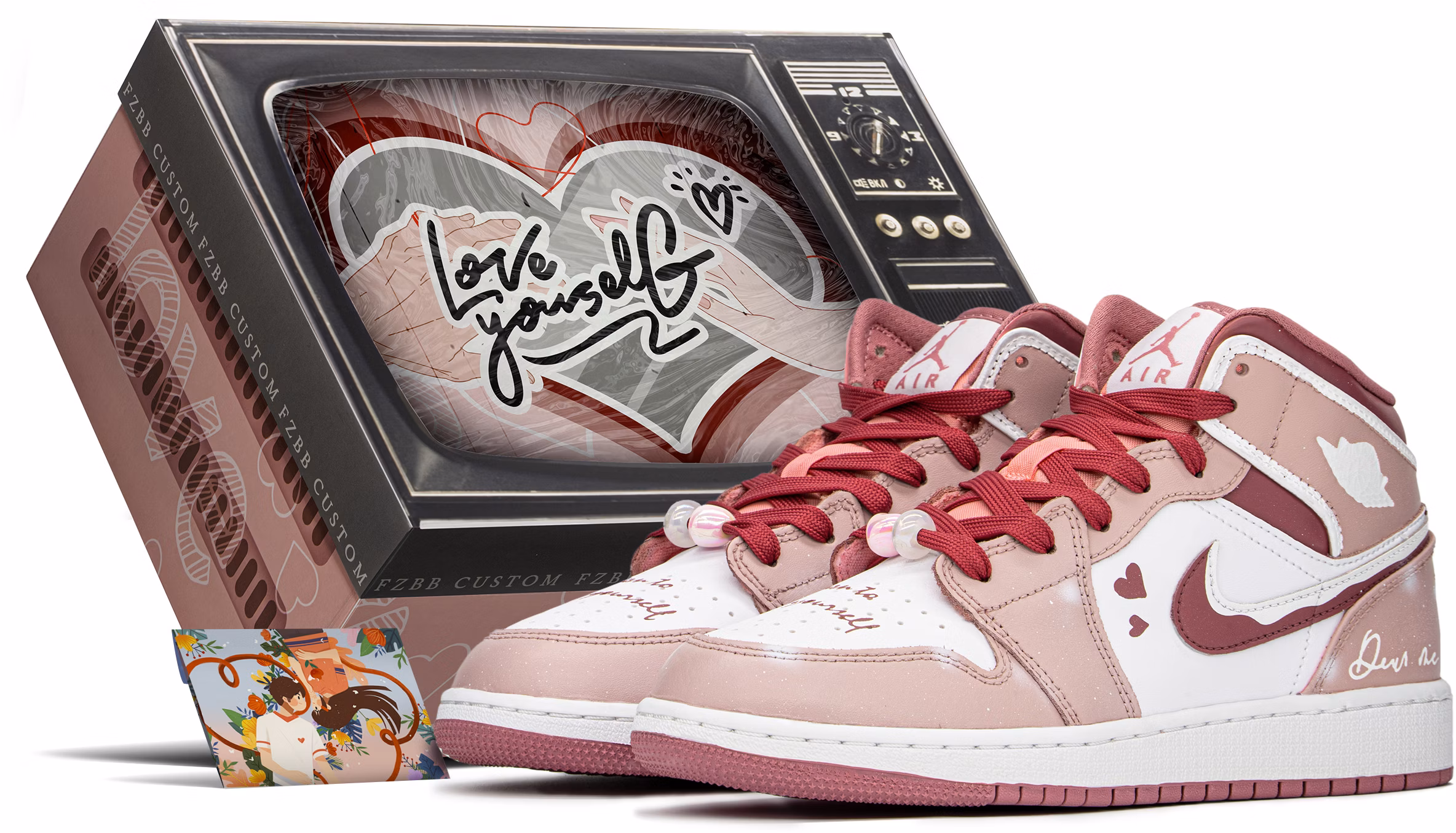 custom-shoes-air-jordan-1-low-fairy-girl-pink-white-dq-8423-616-team-a-s-box