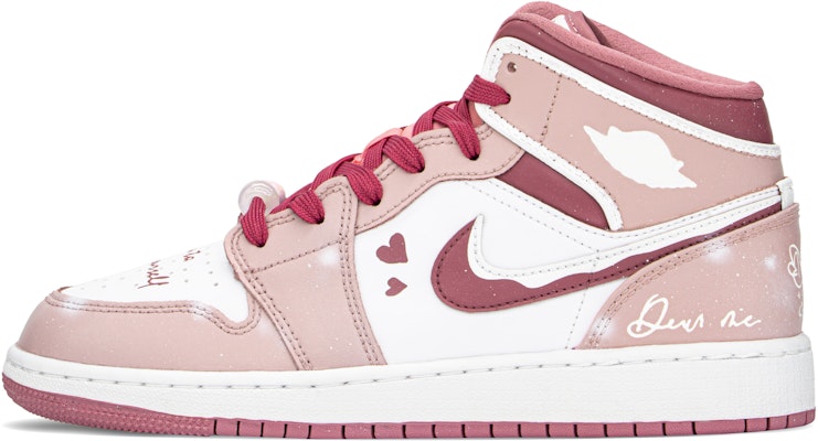 エアジョーダン1 Low "妖精ピンク白" (AJ1 Lowカスタム) DQ8423-616(TeamA-精灵女孩S-BOX) Order エアジョーダン1 Low "妖精ピンク白" (AJ1 Lowカスタム) DQ8423-616(TeamA-精灵女孩S-BOX)