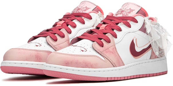 【訂製球鞋】 Jordan Air Jordan 1 FZBB 禮盒 精靈少女 溫柔 百搭 低筒 復古籃球鞋 GS 粉白 Lookbook 【訂製球鞋】 Jordan Air Jordan 1 FZBB 禮盒 精靈少女 溫柔 百搭 低筒 復古籃球鞋 GS 粉白
