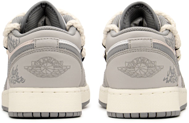 에어 조던 1 로우 '포그 그레이 스모크 핑크' (커스텀) 553560-053(TeamA-AJ女爱情沙滩S-BOX) Purchase 에어 조던 1 로우 '포그 그레이 스모크 핑크' (커스텀) 553560-053(TeamA-AJ女爱情沙滩S-BOX)