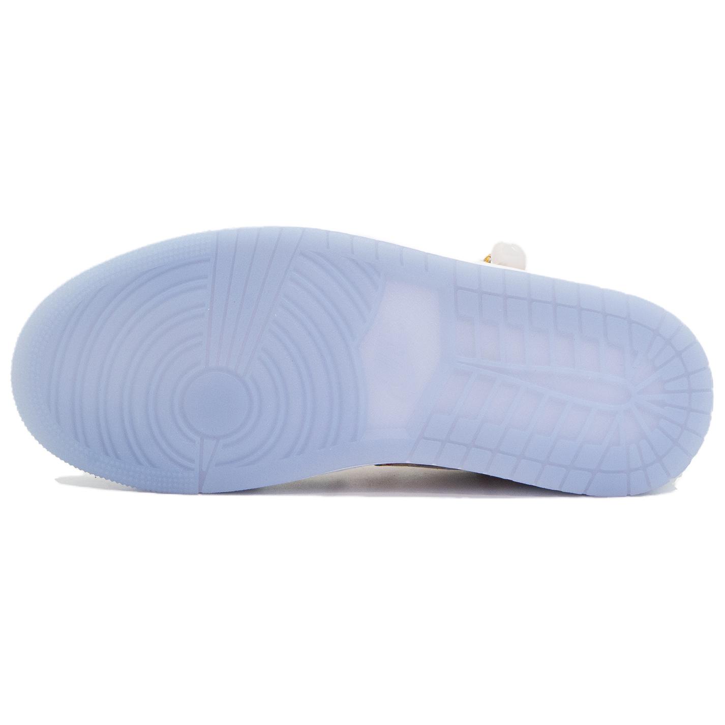 Details for [Kasut Kustom] Air Jordan 1 Low 'Fortune Grey' DC0774-105（Team197-）