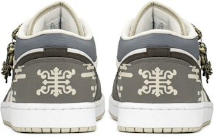 Zapatillas personalizadas Air Jordan 1 Low 'Fortune Star Khaki Brown' FB7168-121(TeamA-AJ男福星高照S-BOX) Details for Zapatillas personalizadas Air Jordan 1 Low 'Fortune Star Khaki Brown' FB7168-121(TeamA-AJ男福星高照S-BOX)