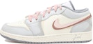 Buy 【訂製籃球鞋】Jordan Air Jordan 1 low OKHR 清新 字母 化石玫瑰 防滑耐磨 低筒 復古籃球鞋 GS 灰米白
