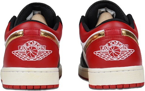 エアジョーダン1 Low 金運スウッシュ (カスタム) 553558-612(TeamP-低帮红金勾) Purchase エアジョーダン1 Low 金運スウッシュ (カスタム) 553558-612(TeamP-低帮红金勾)