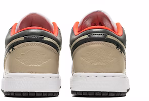 【定制球鞋】 Jordan Air Jordan 1 Low 塗鴉藝術 縫線 防滑耐磨 低幫 復古籃球鞋 GS 灰棕 Purchase 【定制球鞋】 Jordan Air Jordan 1 Low 塗鴉藝術 縫線 防滑耐磨 低幫 復古籃球鞋 GS 灰棕