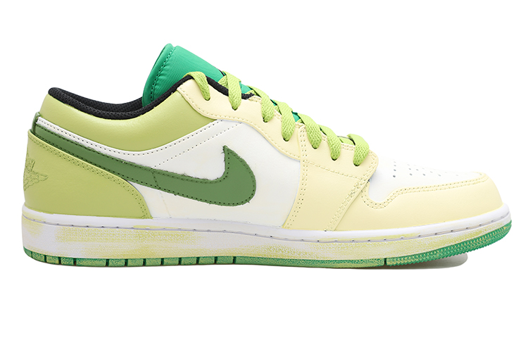 Lookbook [Personalizadas] Air Jordan 1 Low 'Graffiti Pistacho Aguacate' 553560-065(Team拾玖-芝士开心果S-BOX）