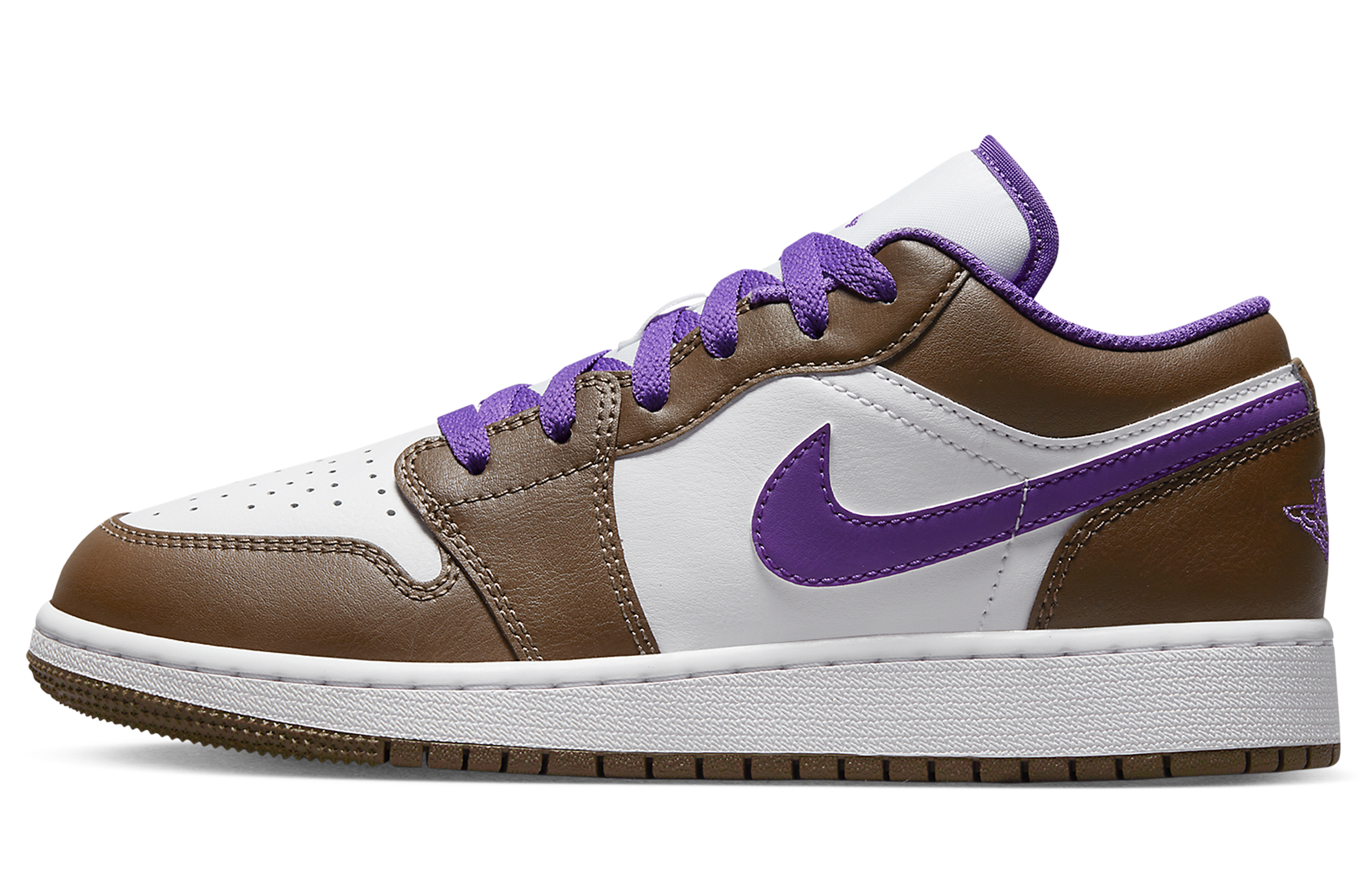 Cheap 커스텀 에어 조던 1 로우 '포도사탕' (Custom Air Jordan 1 Low 'Grape Candy') 553560-215(TeamA-AJ葡萄软糖S-BOX)