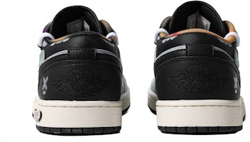 【訂製球鞋】 Jordan Air Jordan 1 山巒 做舊 海浪 綠波 解構 簡約特殊鞋盒 低筒 復古籃球鞋 GS 綠黑 Shop 【訂製球鞋】 Jordan Air Jordan 1 山巒 做舊 海浪 綠波 解構 簡約特殊鞋盒 低筒 復古籃球鞋 GS 綠黑