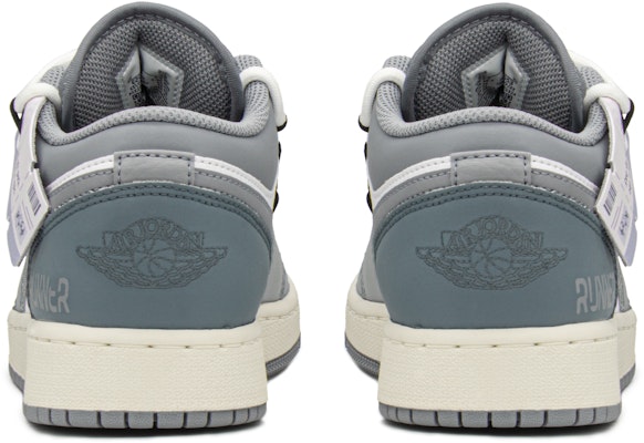 【定制球鞋】 Jordan Air Jordan 1 FZBB 作家 高街 低筒 復古籃球鞋 GS 灰藍 Purchase 【定制球鞋】 Jordan Air Jordan 1 FZBB 作家 高街 低筒 復古籃球鞋 GS 灰藍