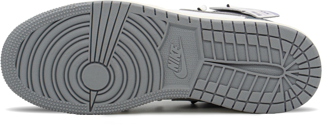 【定制球鞋】 Jordan Air Jordan 1 FZBB 作家 高街 低筒 復古籃球鞋 GS 灰藍 Details for 【定制球鞋】 Jordan Air Jordan 1 FZBB 作家 高街 低筒 復古籃球鞋 GS 灰藍