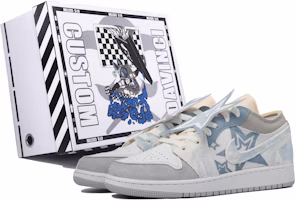 커스텀 에어 조던 1 로우 '회색 파란 홀치기염색' (77 characters) DQ3727-100(TeamM-女款星落S-BOX) Buy 커스텀 에어 조던 1 로우 '회색 파란 홀치기염색' (77 characters) DQ3727-100(TeamM-女款星落S-BOX)