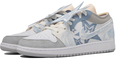 커스텀 에어 조던 1 로우 '회색 파란 홀치기염색' (77 characters) DQ3727-100(TeamM-女款星落S-BOX) Shop 커스텀 에어 조던 1 로우 '회색 파란 홀치기염색' (77 characters) DQ3727-100(TeamM-女款星落S-BOX)