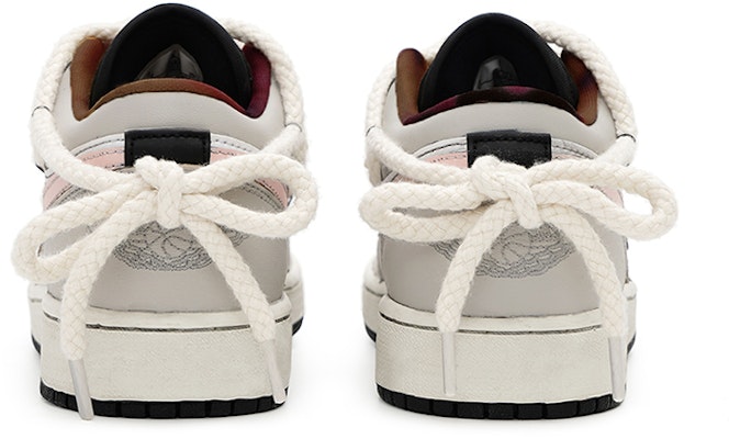 【定制球鞋】 Jordan Air Jordan 1 low 气泡水母 陰天告白 高級 小眾 法式 低幫 復古籃球鞋 GS 灰粉 Purchase 【定制球鞋】 Jordan Air Jordan 1 low 气泡水母 陰天告白 高級 小眾 法式 低幫 復古籃球鞋 GS 灰粉