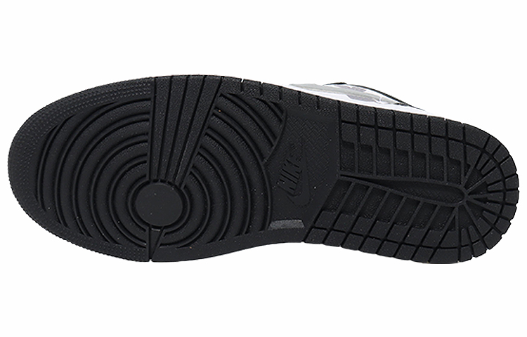 Details for 【定制球鞋】Jordan Air Jordan 1 Low 灰色愛心 冷淡輕奢 耐磨 低筒 復古籃球鞋 男女同款 黑白