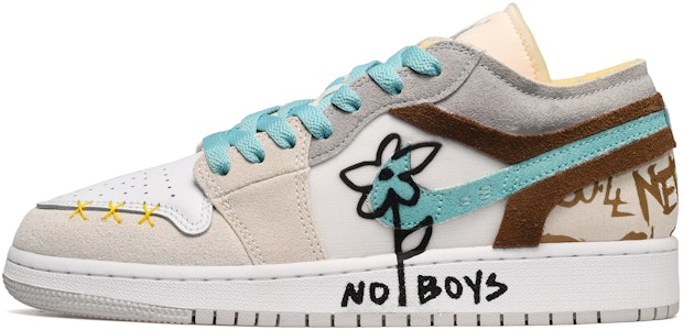 Zapatillas personalizadas Air Jordan 1 Low 'Gris Amarillo Blanco DISEÑO' DN1635-100(TeamE-男款小花灰黄白) Buy Zapatillas personalizadas Air Jordan 1 Low 'Gris Amarillo Blanco DISEÑO' DN1635-100(TeamE-男款小花灰黄白)